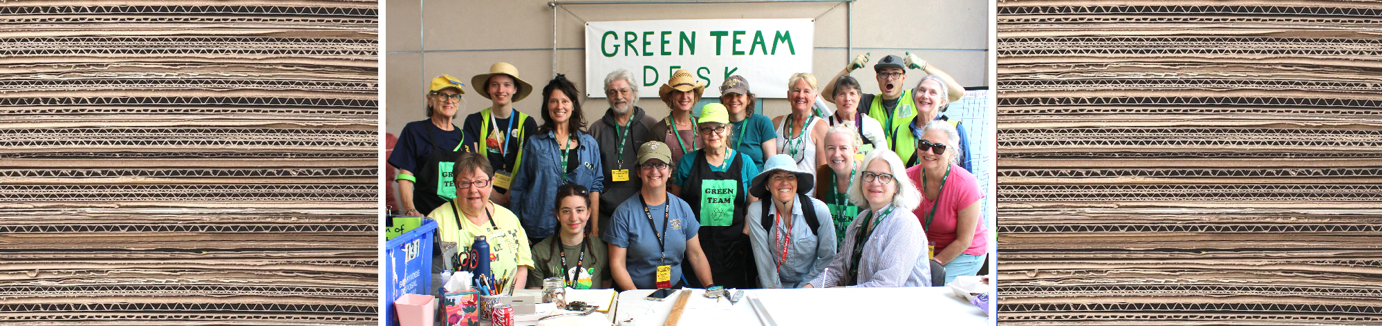 Photo of the Rotary Auction Green Team